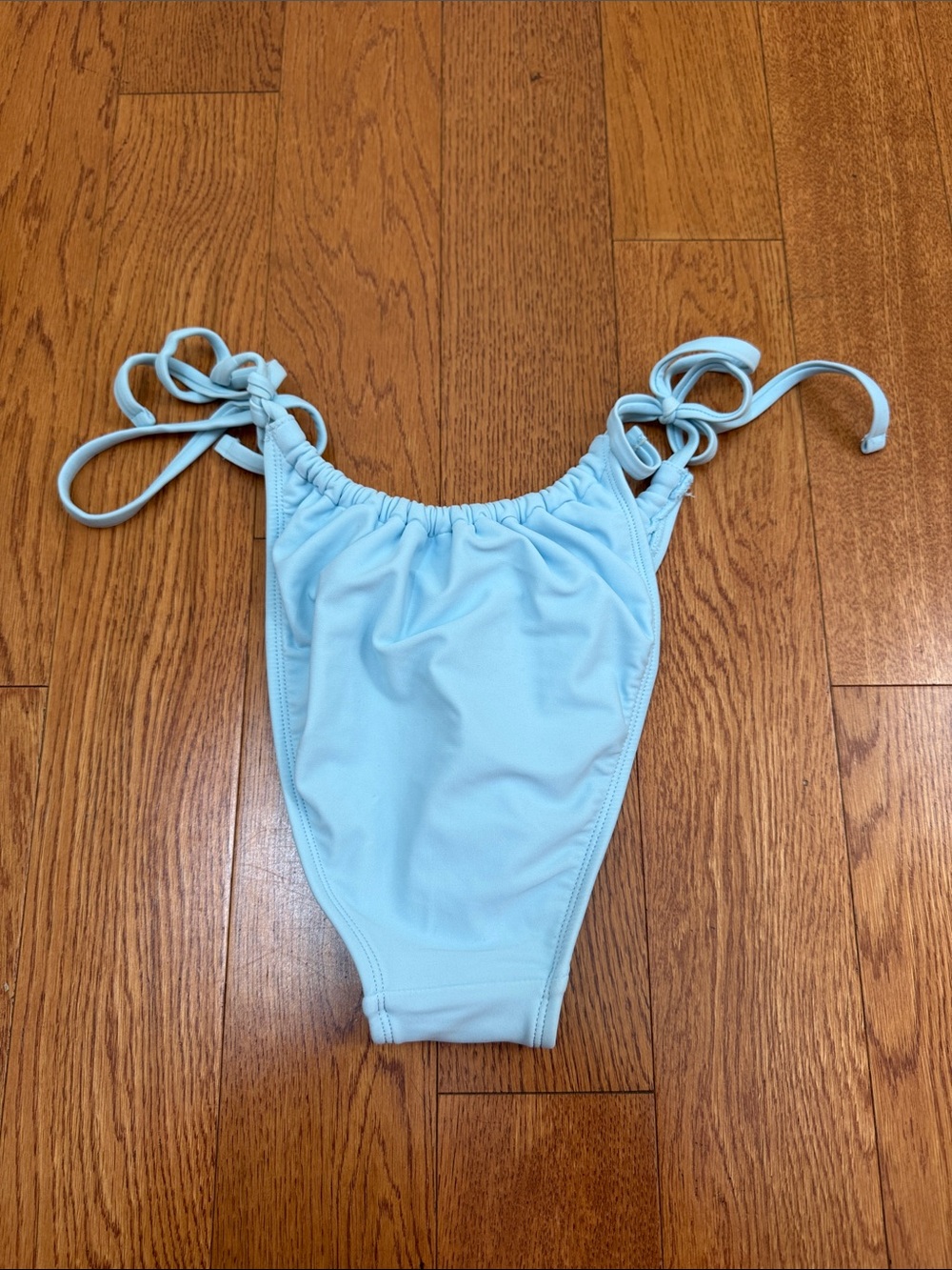 Xhilaration Light Blue Tie-Side Bikini Bottom - Picture 4 of 4